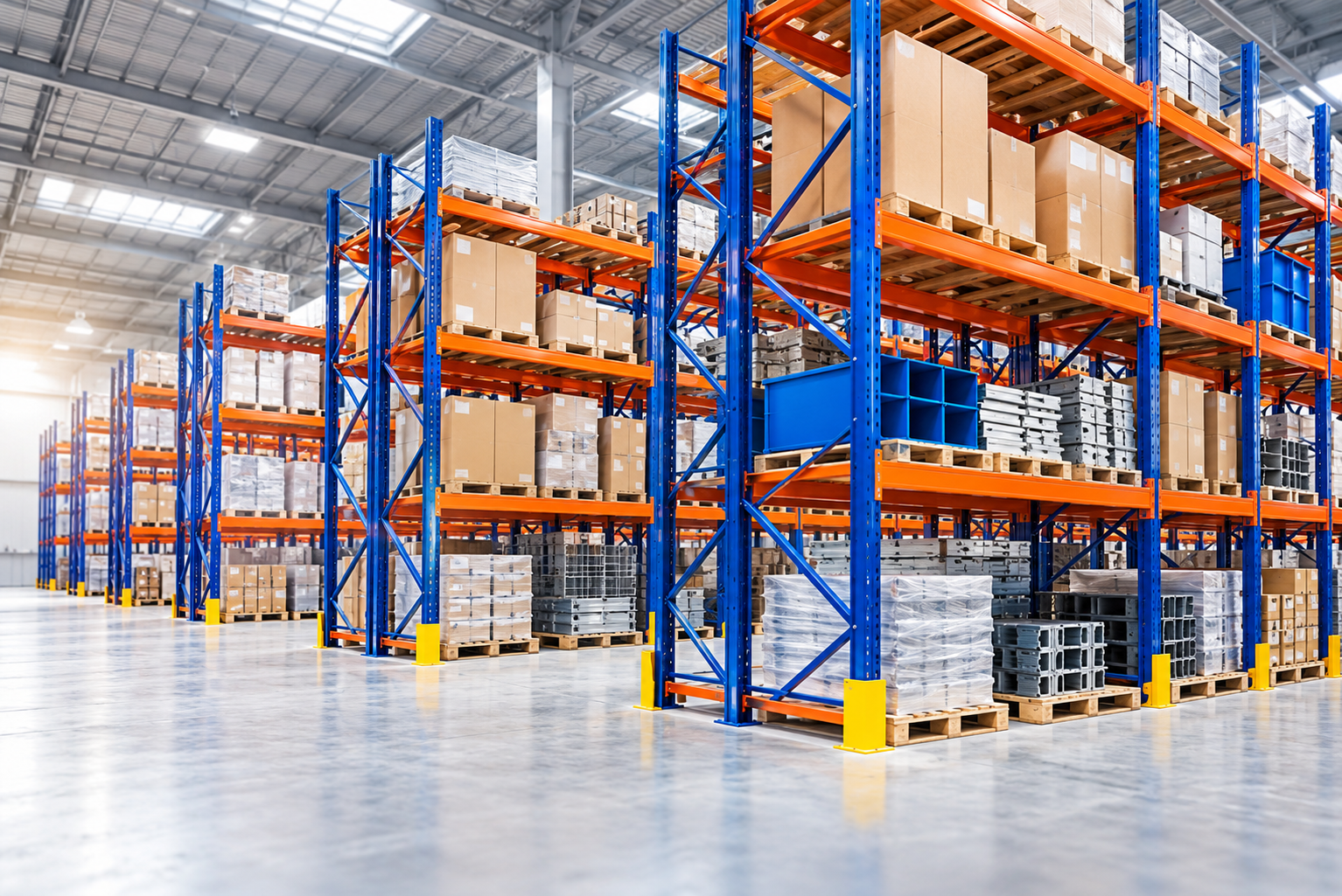 Storage rack systems manufacturer in India - SAXEO